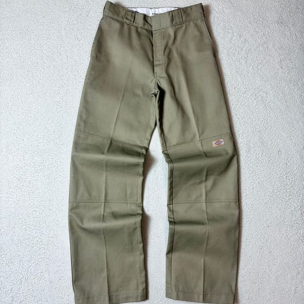 디키즈 더블니 코튼 워크 팬츠 PN7167