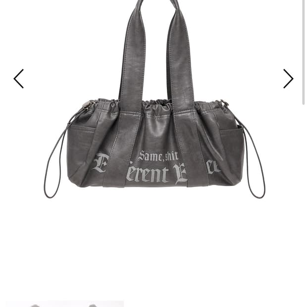 배디 더플백 차콜