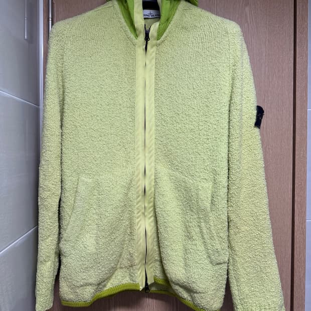 스톤아일랜드 그린 니트집업 L