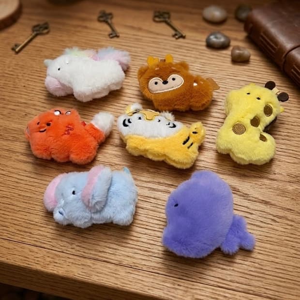 😏동물 랜덤자석봉제인형 모음😏