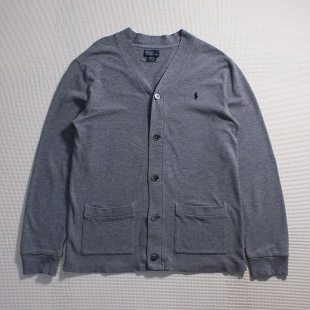 Polo 폴로 랄프로렌 그레이 니트 가디건 (남녀공용)