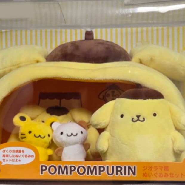 산리오 폼폼푸린 하우스 /폼폼푸린 디오라마 인형세트 판매합니다