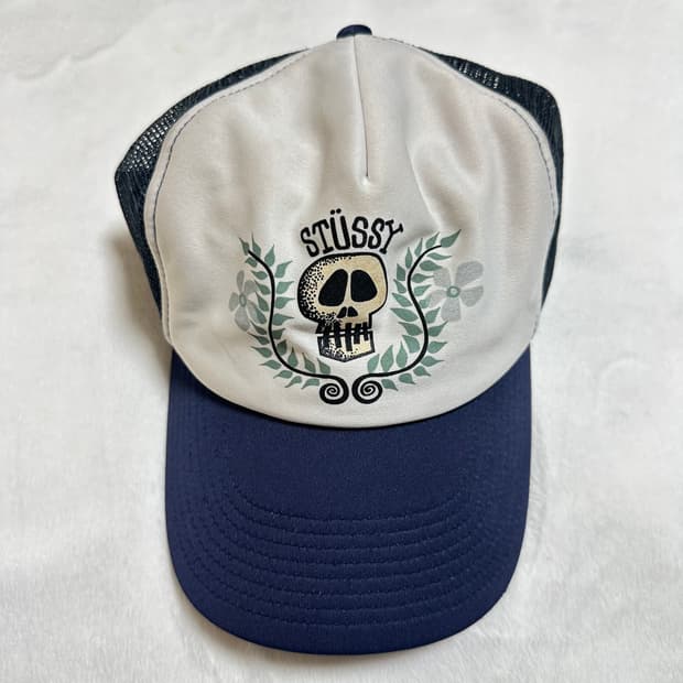 90s 올드 빈티지 스투시 트러커 캡