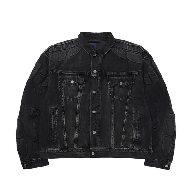 [L] YEEZY GAP PADDED DENIM JACKET