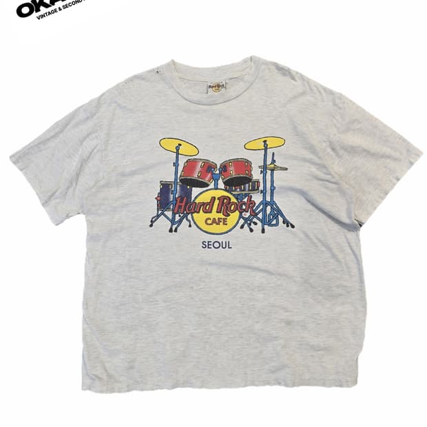 90's hard rock cafe 서울 반팔