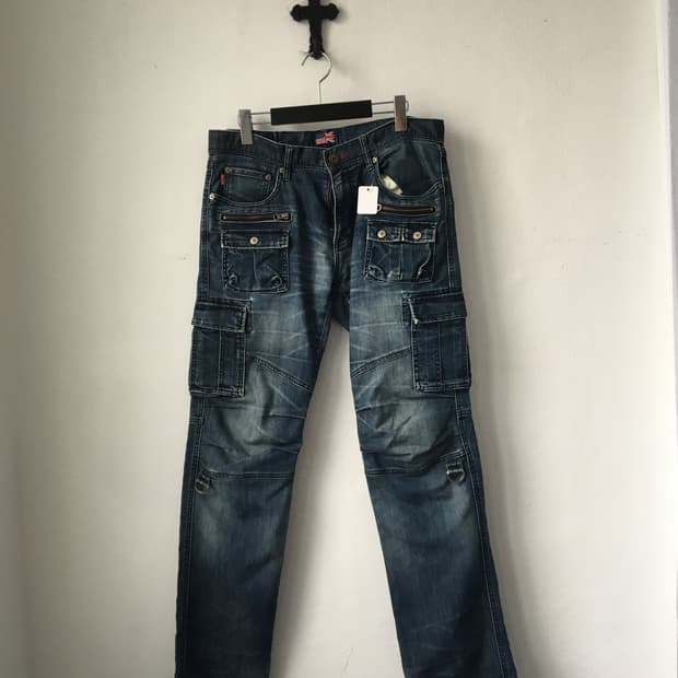 Washing denim cago pants