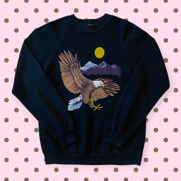 맨투맨 티셔츠 Made in USA, 50 / 50 (Man L)