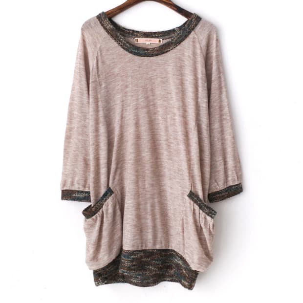 bohemian shirring balloon T 