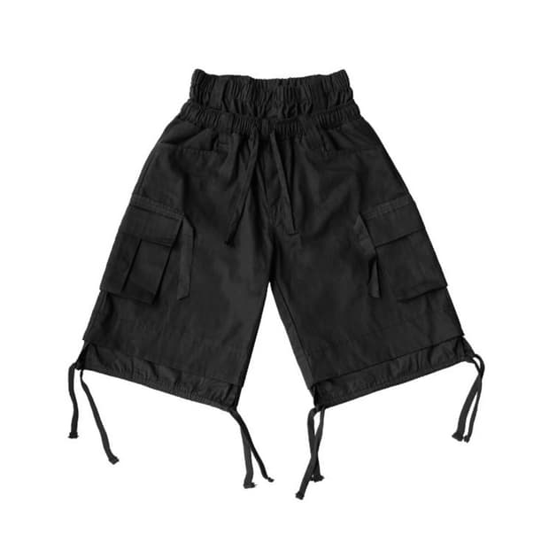 아이필럭키 더블 레이어드 카고 쇼츠 L