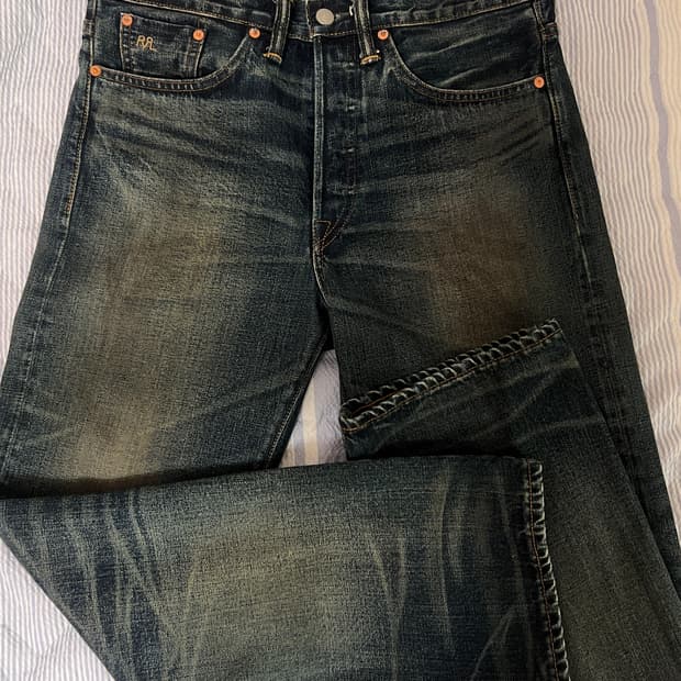 Rrl 기빈스 30x30 / 빈티지 파이브 포켓 빈파포 데님 더블알엘