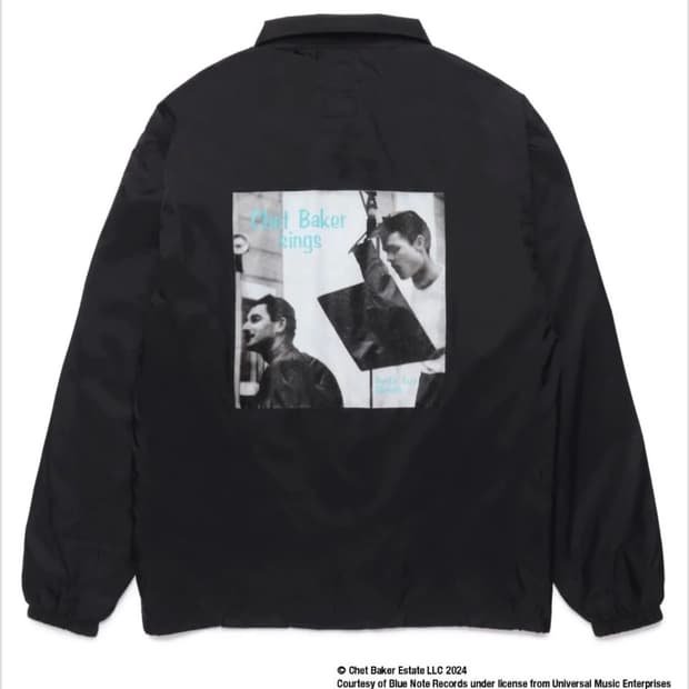 와코마리아 24fw 쳇베이커 Chet Baker 코치 자켓 L