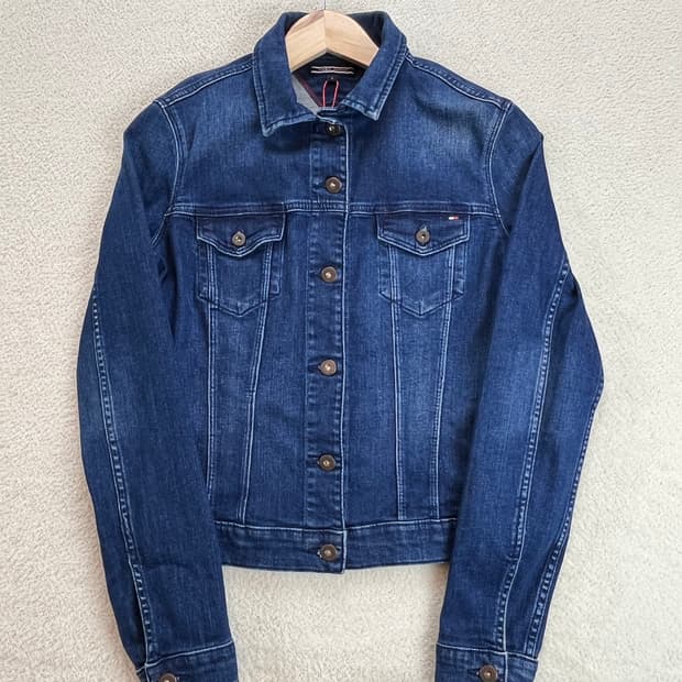 타미힐피거 데님자켓