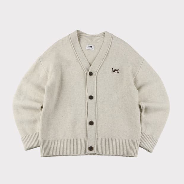 [XL] LEE 울 니트 가디건