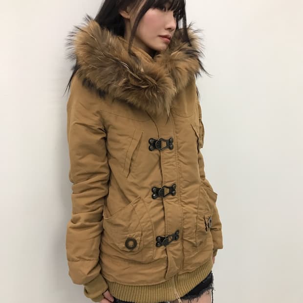 SLY N-3B Bomber Jacket with Metal Toggle