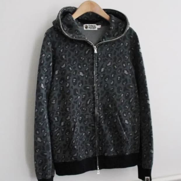 베이프 호피 후드집업 뉴진스 혜린