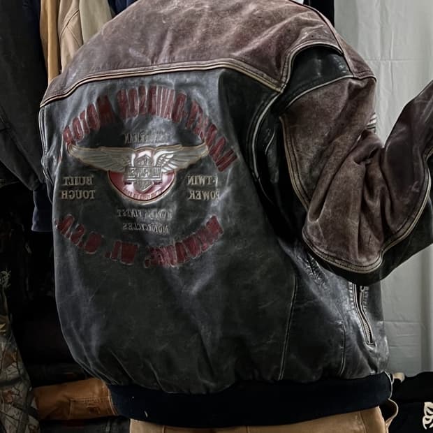 할리데이비슨 라이더자켓 가죽자켓