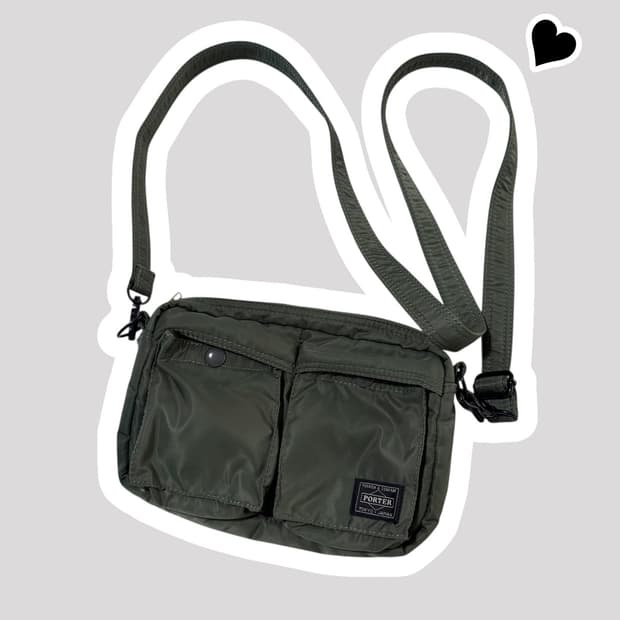 새상품급 요시다 포터 탱커 스몰 숄더백
