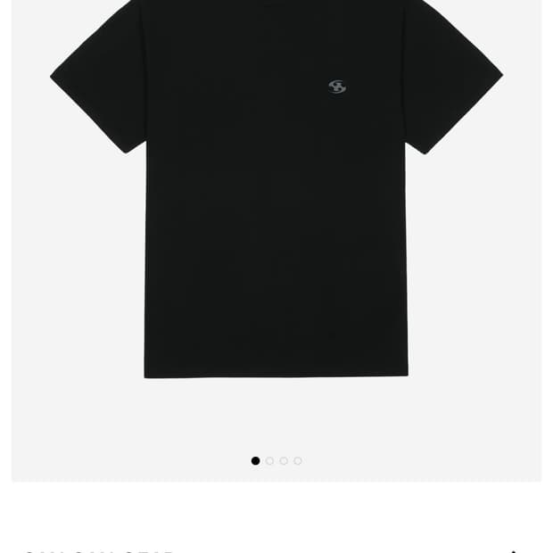 산산기어 로고 블랙 26ss