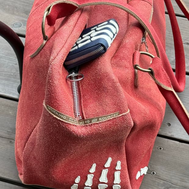 Kapital Crack Leather FARGO Bag(본 디자인)