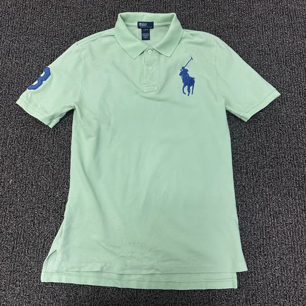 POLO 폴로 랄프로렌 빅포니 여성 카라티 반팔티셔츠 그린 S