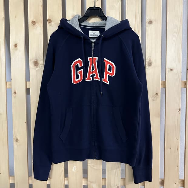 (S) GAP 갭 네이비 후드집업