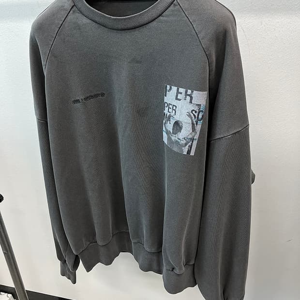 105) 준지 프린트 오버 맨투맨 