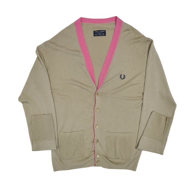 Fred Perry 램스울 가디건