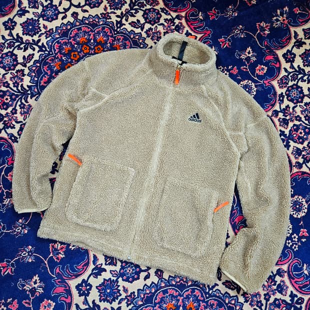 아디다스(Adidas) 쉐르파 집업 자켓 L size