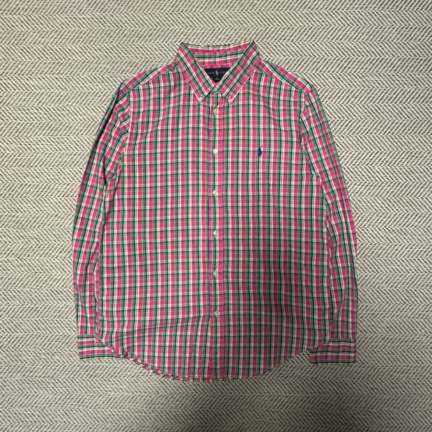 POLO RALPH LAUREN women check shirt