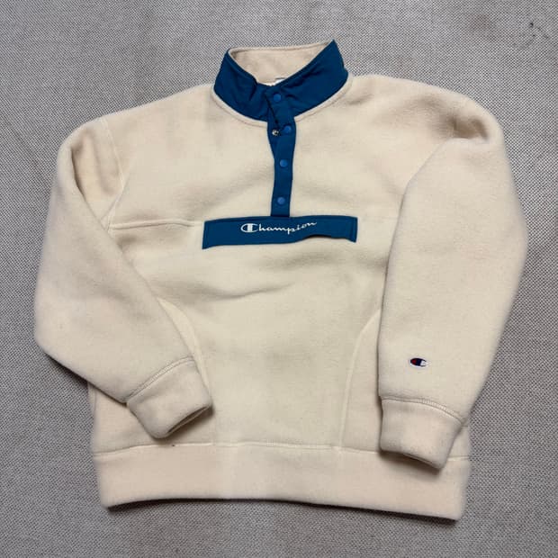 챔피온 플리스 풀오버