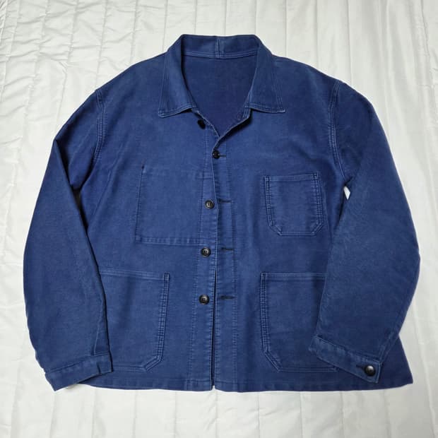 [약108]1960~70s 몰스킨 프렌치워크자켓 오리지날 민트급