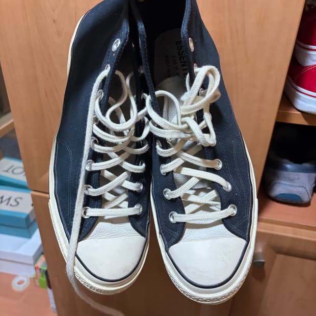 컨버스x피어오브갓 하이 블랙 305