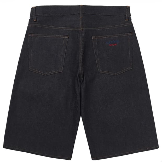 슈프림 배기 진 셀비지 쇼츠