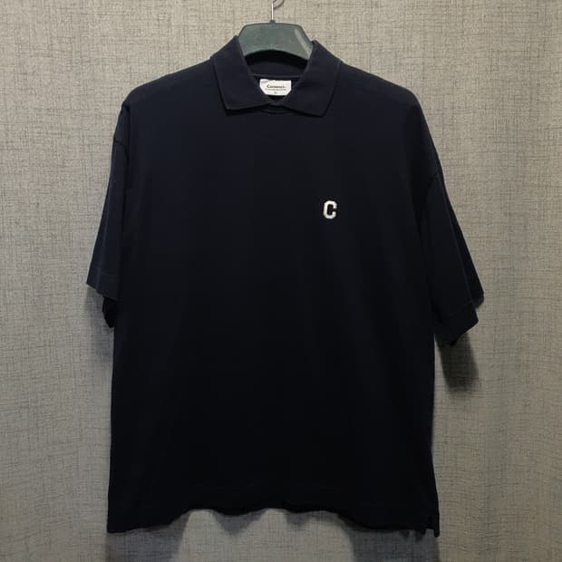 커버낫 C 로고 반팔 폴로티 네이비 