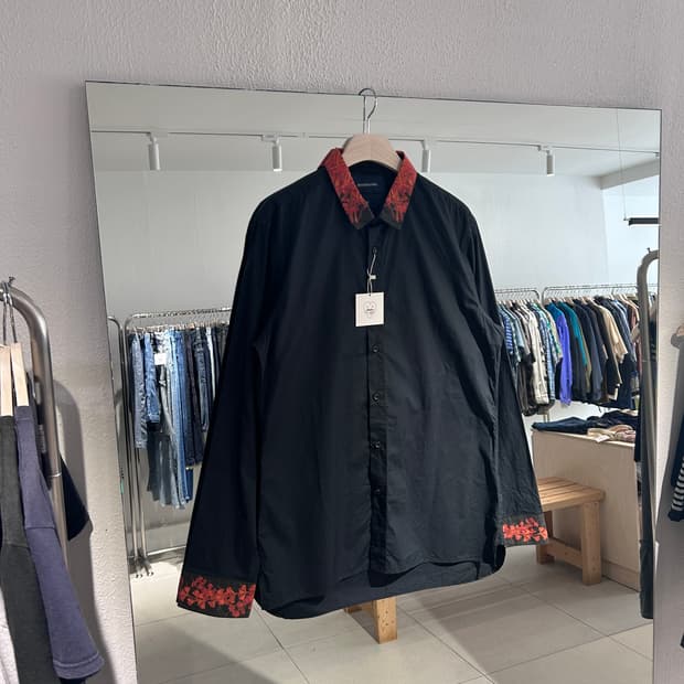 Mihara Yasuhiro Floral Cleric Shirt