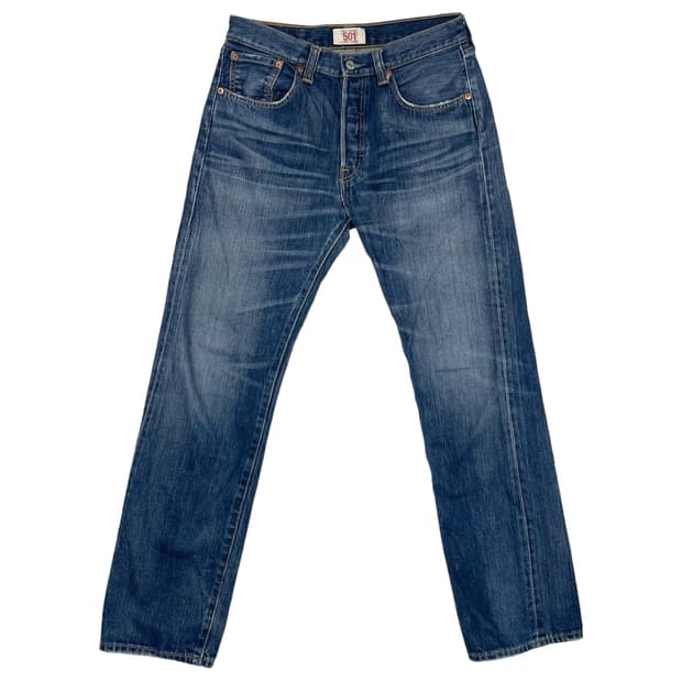 리바이스 501 데님 청 바지 팬츠