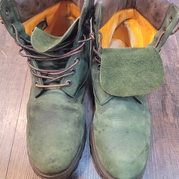 팀버랜드 6인치 프리미엄 부츠 그린 (10.5M / 285)