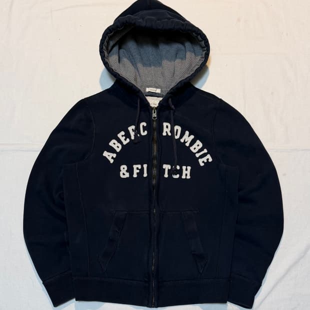 양홍원 아베크롬비 후드집업 네이비