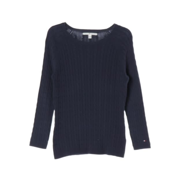 타미힐피거 꽈배기 니트 S