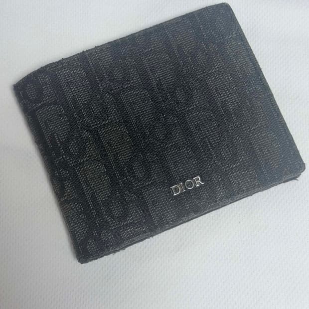 디올 오블리크 반지갑