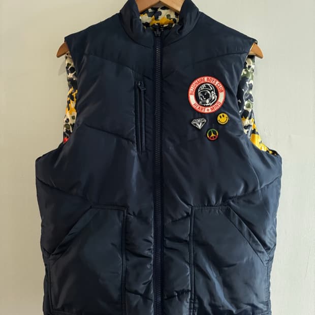 BBC 리버시블 패딩 조끼