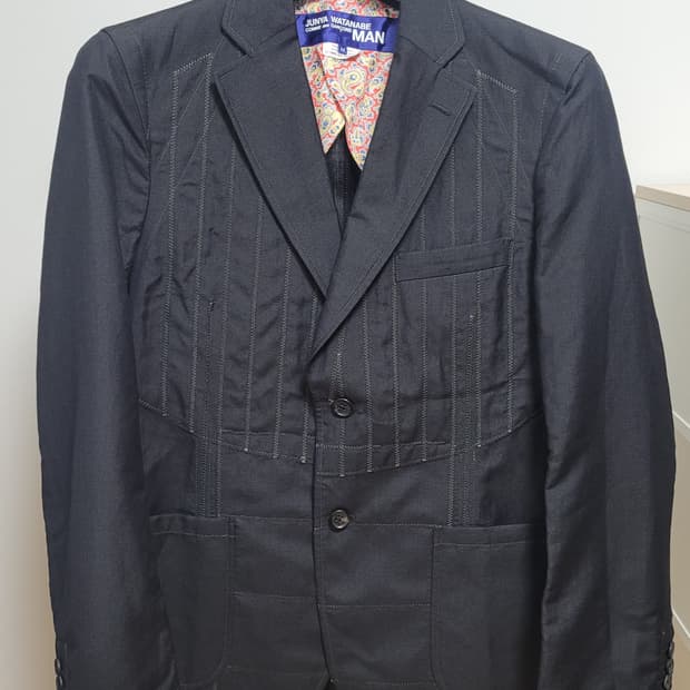 준야와타나베 린넨 블레이저