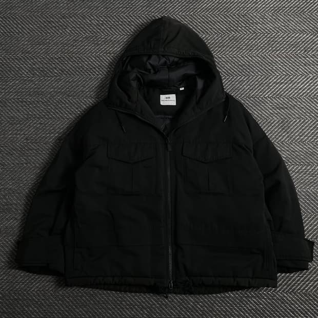 화이트 마운티니어링 x 유니클로 유틸리티 마운틴 다운 파카 o 3875