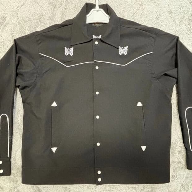 니들스 돌먼 슬리브 트랙 재킷