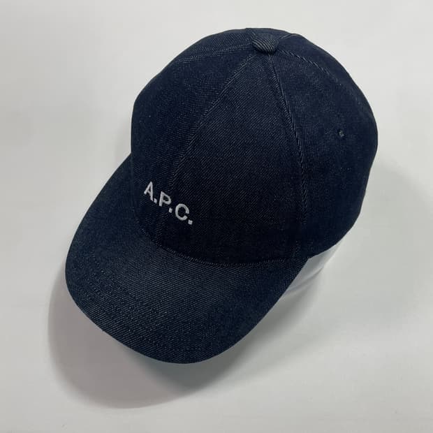 APC 아페쎄 데님 진청 볼캡 (onc.7)