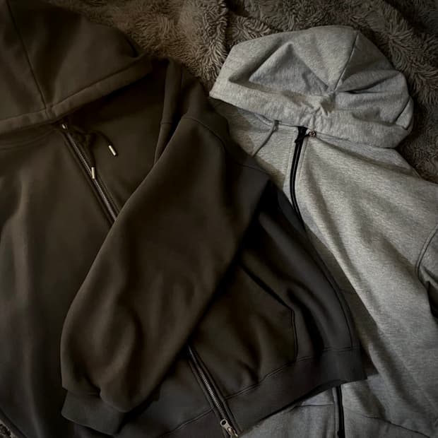 후드집업 2개 세트