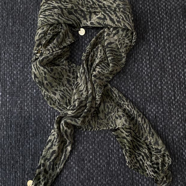 Leopard Pattern Scarf