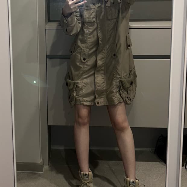 데스라이즈 빈티지 밀리터리 자켓