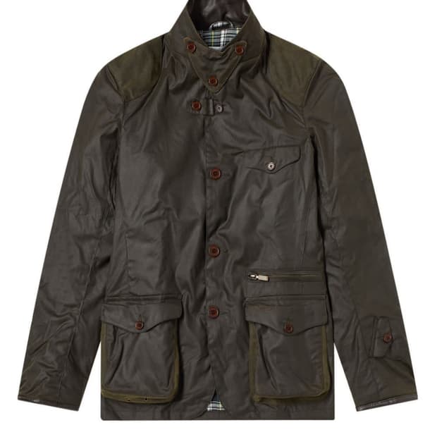 바버 Icons Beacon Sports Wax Jacket 