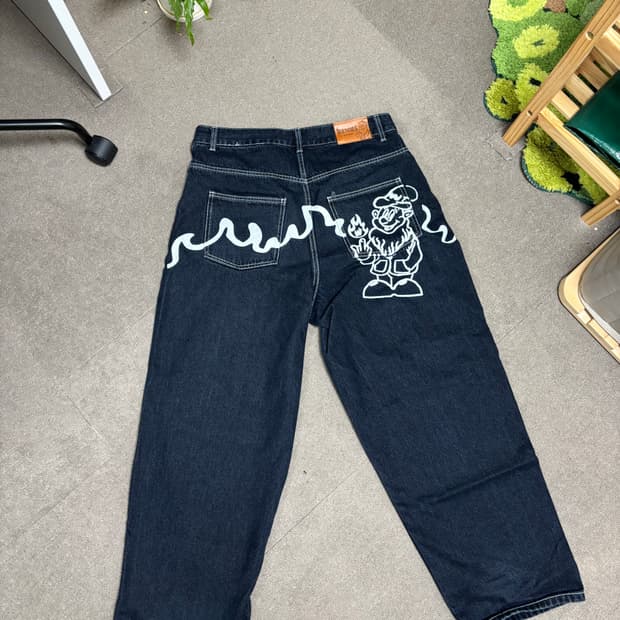 위캔더스 데님 팬츠